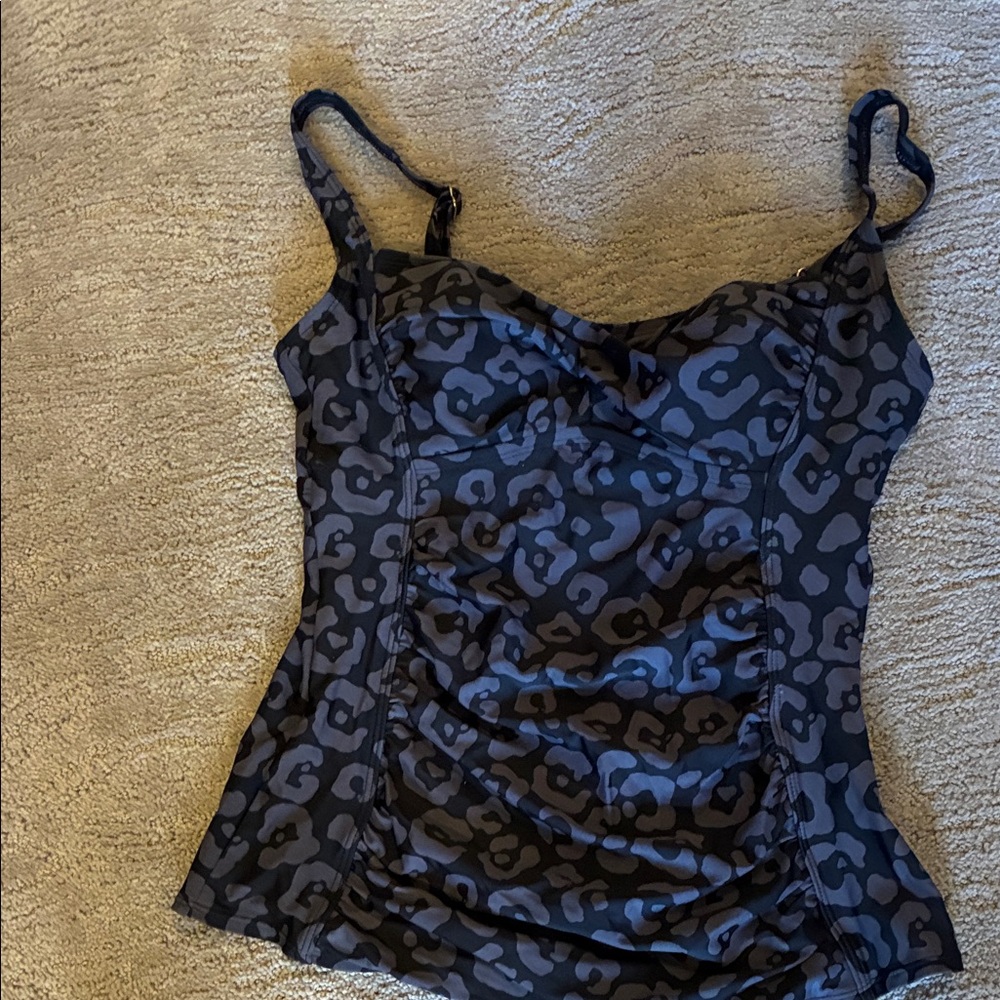 Merona lined tankini top.  EUC